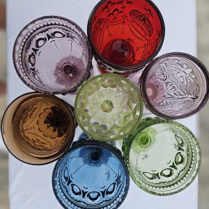 Mismatched Glassware